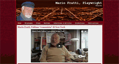 Desktop Screenshot of mariofratti.com